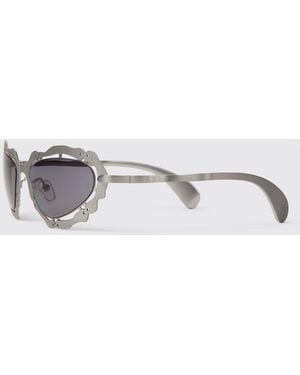 CAMPERLAB Nopea Recycled Steel Sunglasses - White