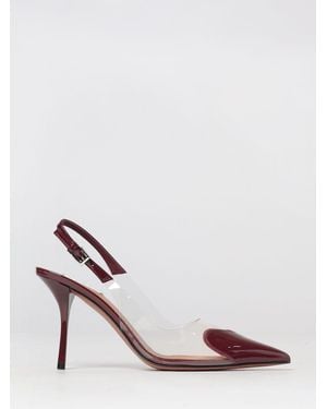 Alaïa Le Cœur Slingback-Pumps Aus Lackleder Und Pvc Mit Stiletto-Absatz - Pink