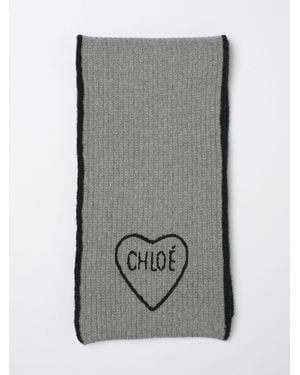 Chloé ChloÉ Sciarpa Encoeur - Grigio