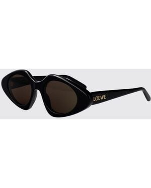 Loewe Slim Sonnenbrille Aus Acetat - Schwarz