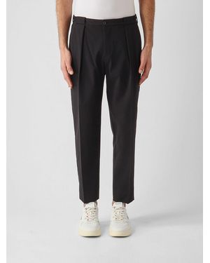 Briglia 1949 Stretch Cotton Chino Trousers - Black