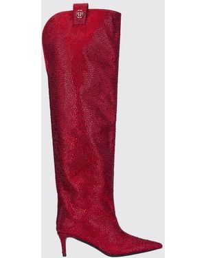 Philipp Plein Botas Mujer - Rojo