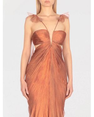 ワンピースその他 MARIA LUCIA HOHAN Women Dresses 24016BRONZE Orange Orange Maria Lucia Hohan Dresses for Women | Lyst