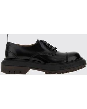 Givenchy Cargo Derby-Schuhe Aus Glattleder Mit Profilierter Gummisohle - Weiß