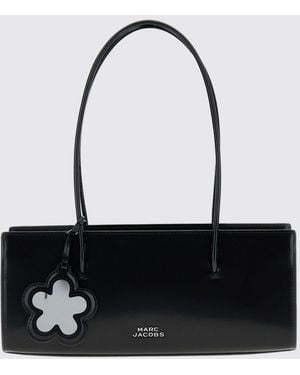 Marc Jacobs The Glam Mirror Brushed Leather Bag - White