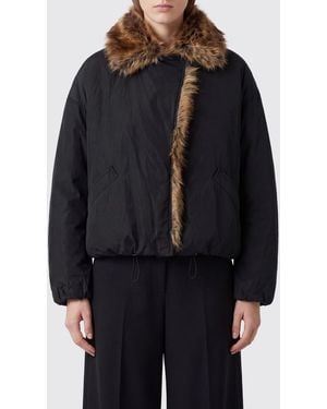 Isabel Marant Relaxed-Fit Bomberjacke Charone Aus Kunstpelz - Schwarz