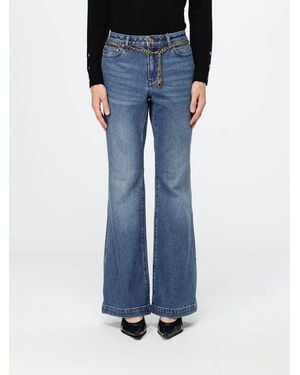 Michael Kors Jeans Flared A Vita Alta - Blu