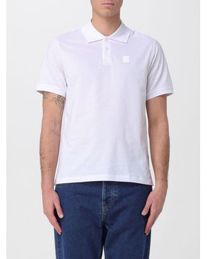 Belstaff Cotton Polo With Logo - White