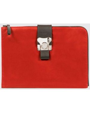 Fpm Milano Butterfly Document And Pc Holder - Red