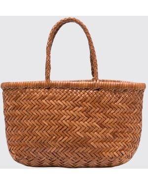 Dragon Diffusion Mini Flat Gora Bag - Brown