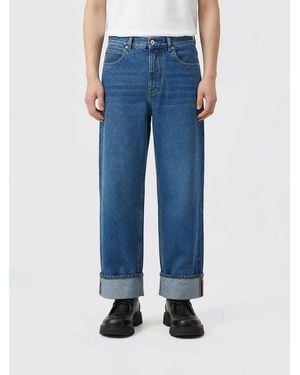 Bottega Veneta Wide Leg Denim Jeans - Blue