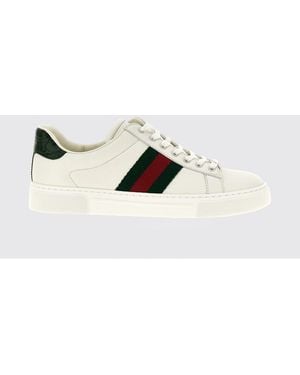 Gucci Ace Leder-Sneakers - Grün