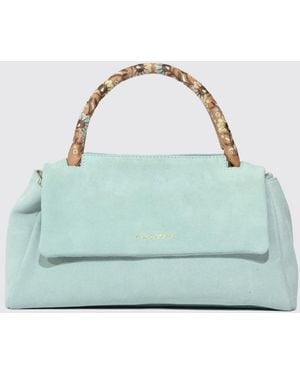 Orciani Sveva Longuette Suede Bag - Blue