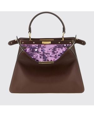 Fendi Borsa Peekaboo Iseeu - Viola
