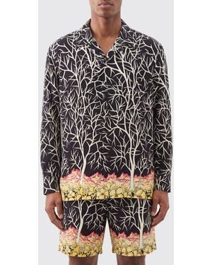 Y's Yohji Yamamoto Relaxed Fit Shirt - Grey