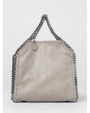 Stella McCartney Borsa Micro Tote Falabella - Grigio