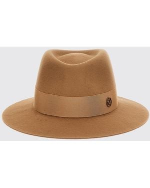 Maison Michel Chapeau Femme - Marron