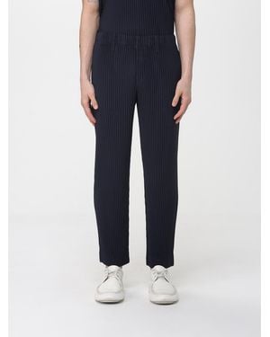 Homme Plissé Issey Miyake Crêpe Trousers Homme Plissé Issey Miyake - Blue
