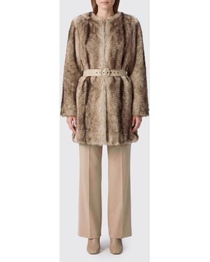 Twinset Fur Coat - Natural