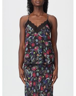 Zadig & Voltaire Zadig &Amp Voltaire Christy Soft Virgin Garden Top By - Multicolour