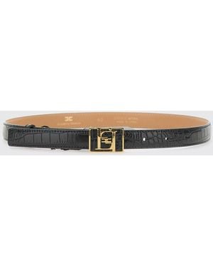 Elisabetta Franchi Belt - White