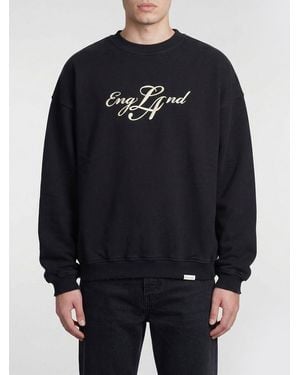 Represent Cotton Crewneck Sweatshirt With Logo - Black