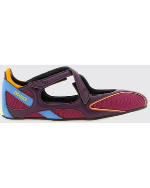 The Attico Floor 01 Mary Jane Ballet Flats - White