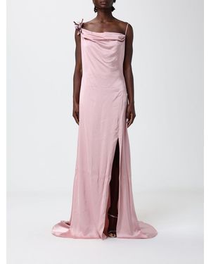 Blumarine Stretch Viscose Dress - Pink