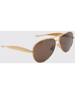 Bottega Veneta Sardine Metal Sunglasses - Natural