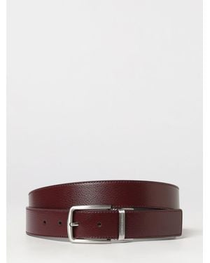 Emporio Armani Reversible And Adjustable Belt - Brown