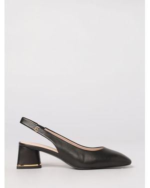 Coccinelle C-Everyday Leather Slingbacks - Black