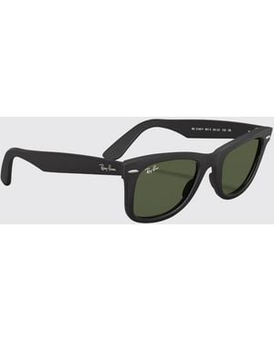 Ray-Ban Wayfarer Sonnenbrille Aus Acetat - Schwarz