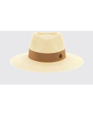 Maison Michel Straw Panama Hat - Natural