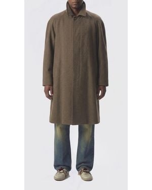Magliano Virgin Wool Blend Coat - Natural