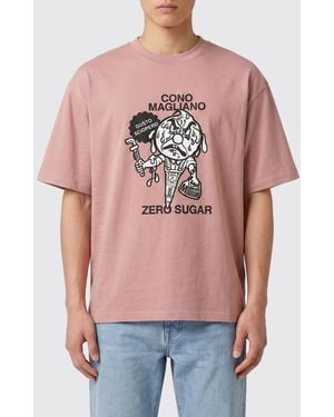 Magliano Printed Cotton T-Shirt - Pink