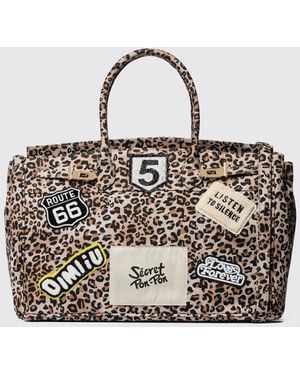 Secret Pon-pon Shoulder Bag - Metallic