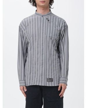 Oakley Fgl Fuel Ls Shirts 6.0 Striped Polyester Shirt - Grey