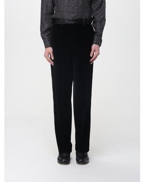 Fendi Tailored Velvet Trousers - Black