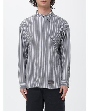 Oakley Fgl Fuel Ls Shirts 6.0 Striped Polyester Shirt - Grey