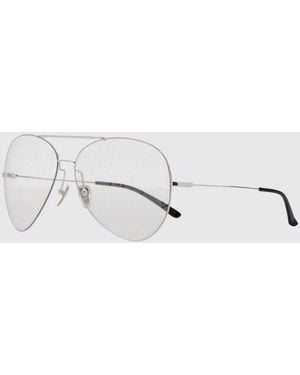 Gucci Metal Aviator Sunglasses - Natural