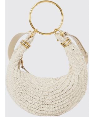 Chloé Schultertasche Damen - Natur