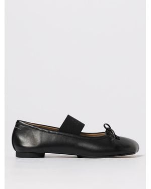 MM6 by Maison Martin Margiela Ballerina Anatomic Tabi - Nero