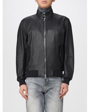 BOSS Leather Jacket - Black