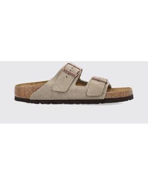 Birkenstock Flat Sandals - White