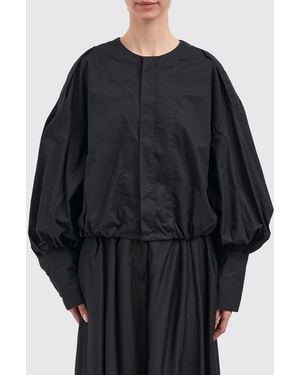 Thelatest Cotton Poplin Shirt - Black