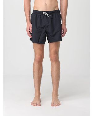 EA7 Costume Da Bagno Con Logo - Blu