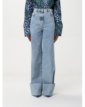 Lanvin Pantalón Mujer - Azul
