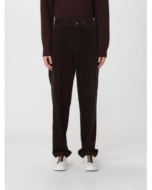 Sebago Straight-Fit Cotton Corduroy Trousers - Black