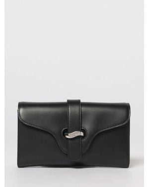 Emporio Armani Mini Leather Bag - Black