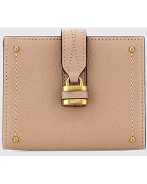 Chloé ChloÉ Paddington Leather Wallet - Natural